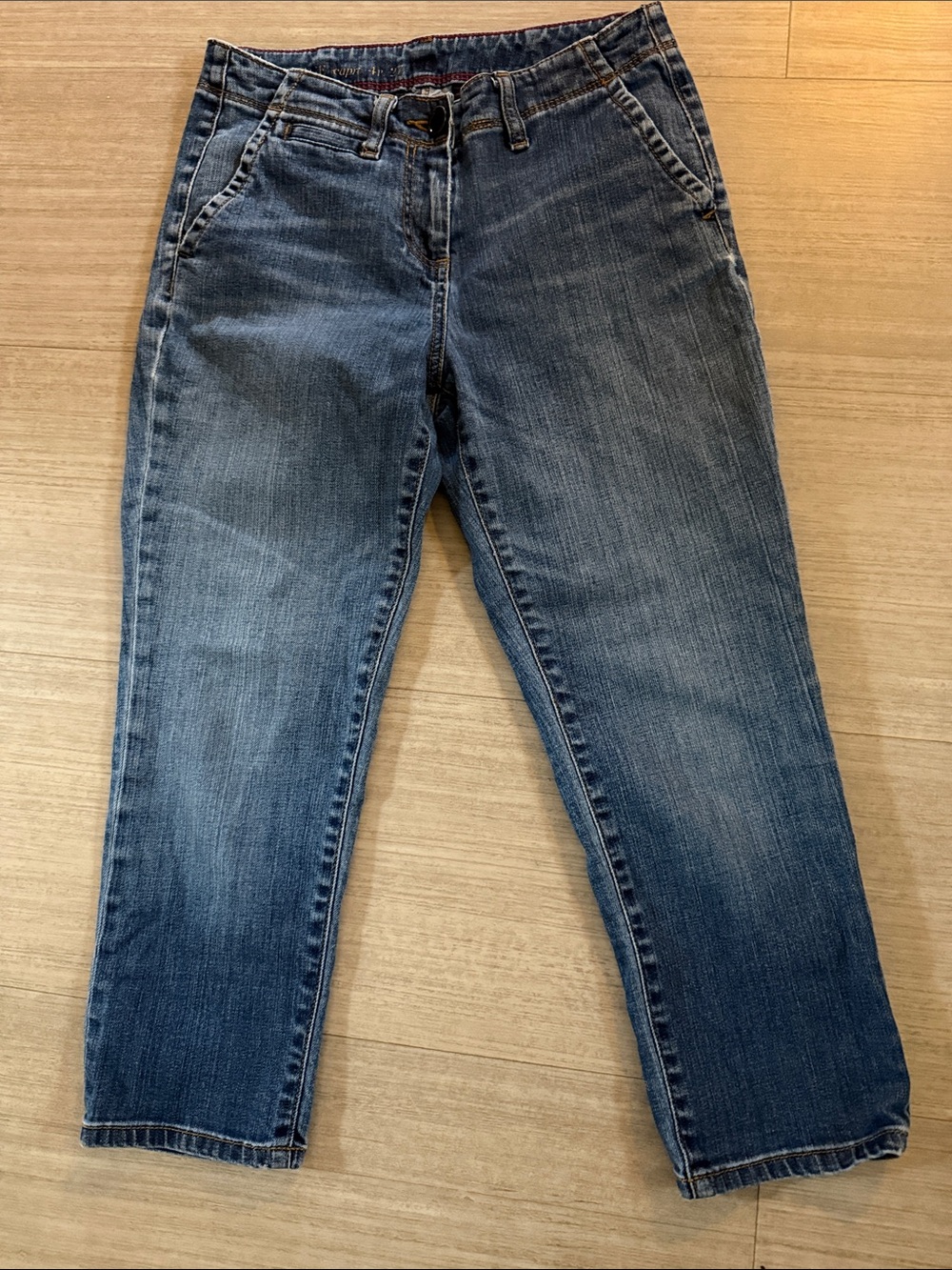 Talbots Women's Soft Denim Capris Size 4P